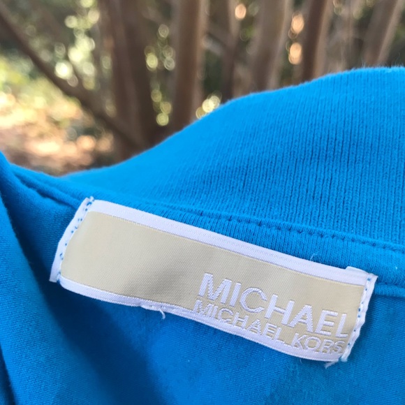 Michael Kors Pullover Top w/Front Half-Zip - Picture 5 of 8